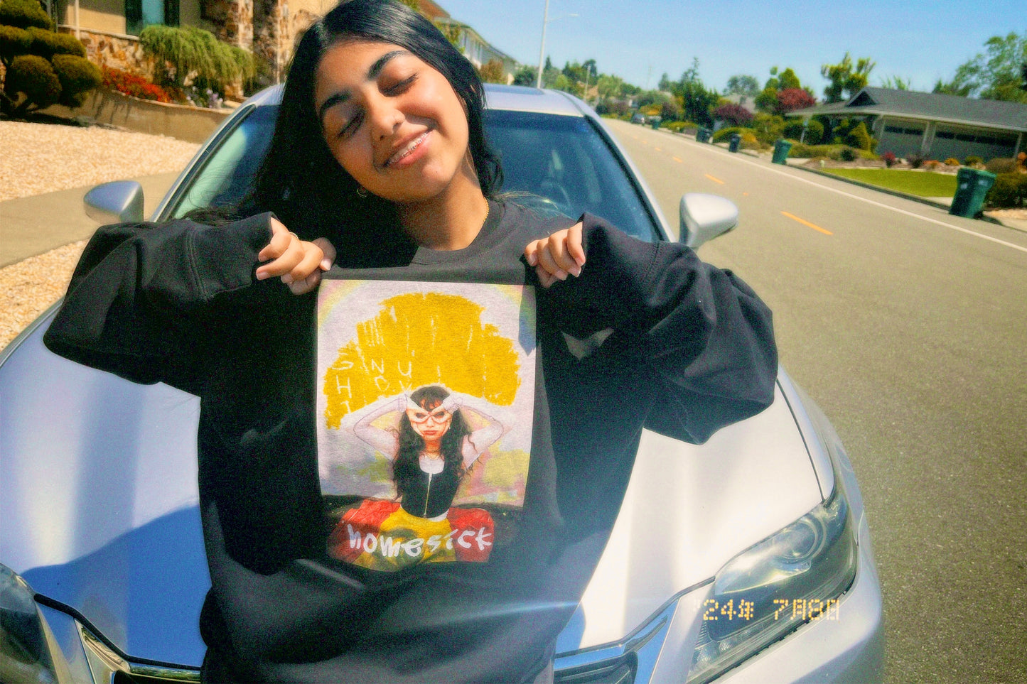 HOMESICK CREWNECK SWEATSHIRT / SAFIYAH HERNANDEZ MERCH